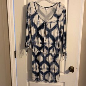 Tie dyed mini dress